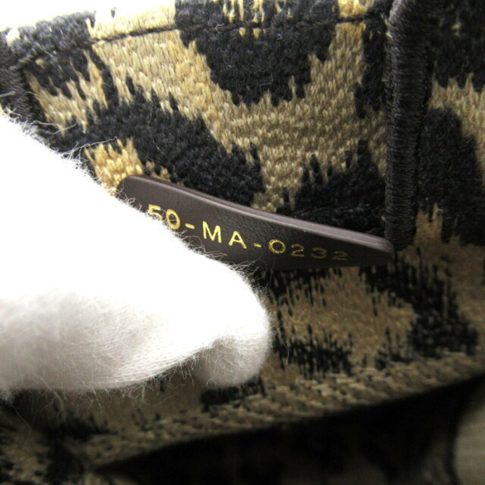 Dior Book Tote Phone Bag Shoulder Bag canvas embroidery brown - Picture 8 of 10